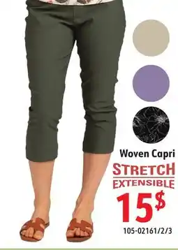 Sushi Shop Woven Capri offer