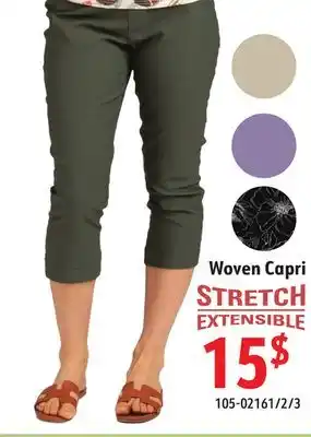 Sushi Shop Woven Capri offer