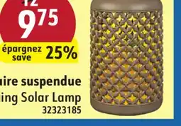 Sushi Shop Hanging Solar Lamp offer