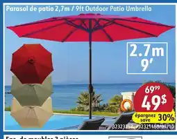 Sushi Shop 9ft Outdoor Patio Umbrella offer