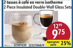 Sushi Shop 2 Piece Insulated Double-Wall Glass Sets offer