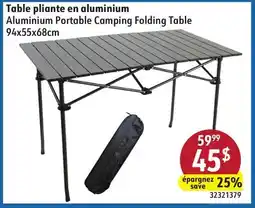 Sushi Shop Aluminium Portable Camping Folding Table offer