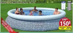 Sushi Shop Bestway Fast Set Round Inflatable Pool Set, 13ft x 33in offer