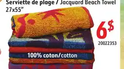 Sushi Shop Jacquard Beach Towel offer