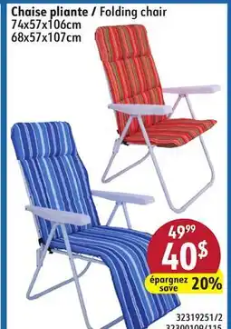 Sushi Shop Folding chair offer