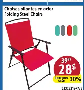 Sushi Shop Folding Steel Chairs offer