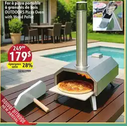 Sushi Shop OUTDOORS Pizza Oven with Wood Pellet offer