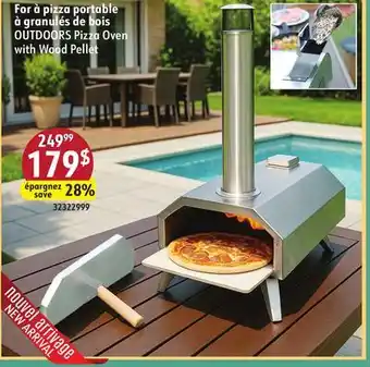 Sushi Shop OUTDOORS Pizza Oven with Wood Pellet offer