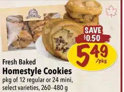 Farm Boy Fresh Baked Homestyle Cookies offer
