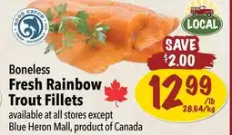 Farm Boy Boneless Fresh Rainbow Trout Fillets offer