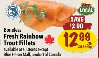 Farm Boy Boneless Fresh Rainbow Trout Fillets offer