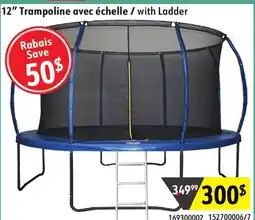 Sushi Shop 12 Trampoline with Ladder offer