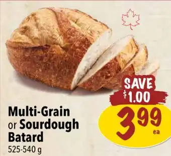 Farm Boy Multi-Grain or Sourdough Batard offer