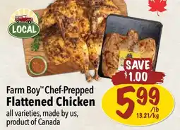 Farm Boy Farm Boy Chef-Prepped Flattened Chicken offer