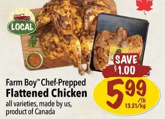 Farm Boy Farm Boy Chef-Prepped Flattened Chicken offer