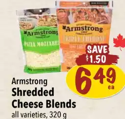 Farm Boy Armstrong Shredded Cheese Blends offer