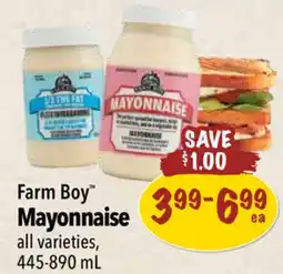 Farm Boy Farm Boy Mayonnaise offer