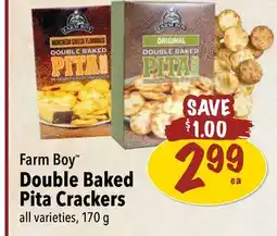 Farm Boy Farm Boy Double Baked Pita Crackers offer