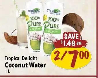 Farm Boy Tropical Delight Coconut Water offer