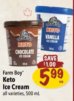 Farm Boy Farm Boy Keto Ice Cream offer