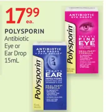 IDA Pharmacy POLYSPORIN offer
