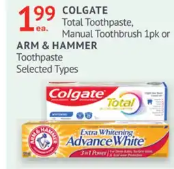 IDA Pharmacy COLGATE or ARM & HAMMER offer