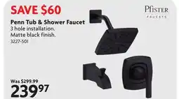 Home Hardware Penn Tub & Shower Faucet offer