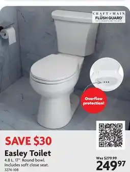 Home Hardware CRAFT + MAIN Easley Toilet offer