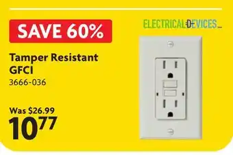 Home Hardware Tamper Resistant GFCI offer