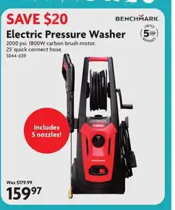 Home Hardware Electric Pressure Washer offer