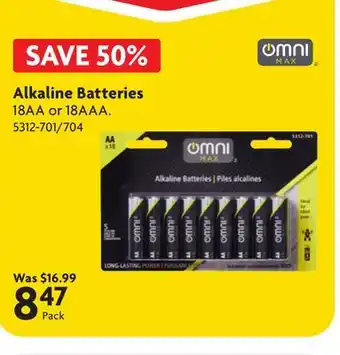 Home Hardware Alkaline Batteries offer
