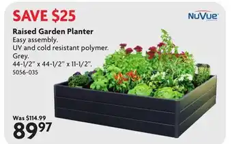 Home Hardware Raised Garden Planter offer