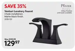 Home Hardware Venturi Lavatory Faucet offer