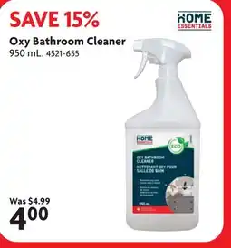 Home Hardware Oxy Bathroom Cleaner offer