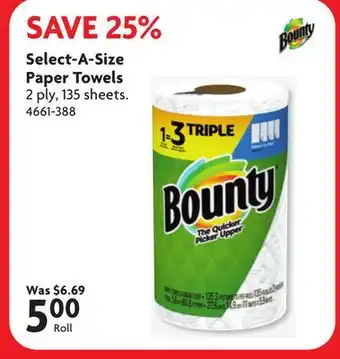 Home Hardware Select-A-Size Paper Towels offer