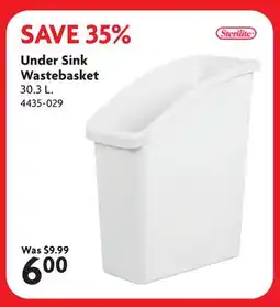Home Hardware Under Sink Wastebasket offer