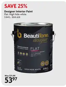 Home Hardware Designer Interior Paint offer