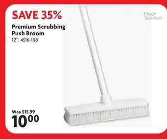 Home Hardware Premium Scrubbing Push Broom offer