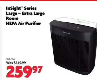 Home Hardware InSight Series Large – Extra Large Room HEPA Air Purifier offer