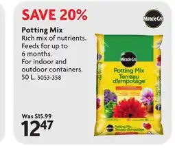 Home Hardware Potting Mix offer