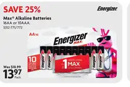 Home Hardware Max Alkaline Batteries offer