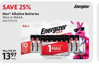 Home Hardware Max Alkaline Batteries offer