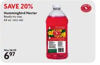 Home Hardware Hummingbird Nectar offer