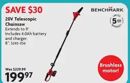 Home Hardware 20V Telescopic Chainsaw offer