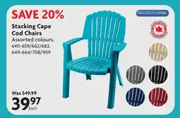 Home Hardware Stacking Cape Cod Chairs offer