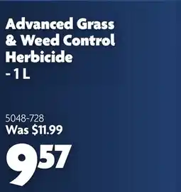 Home Hardware Advanced Grass & Weed Control Herbicide offer