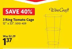 Home Hardware 3 Ring Tomato Cage offer