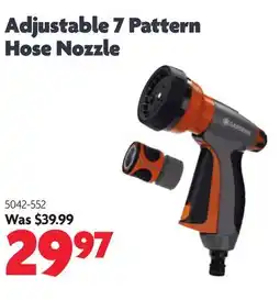 Home Hardware Adjustable 7 Pattern Hose Nozzle offer