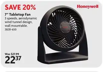 Home Hardware 7 Tabletop Fan offer