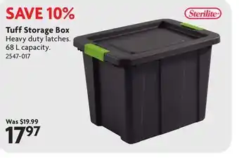 Home Hardware Tuff Storage Box offer